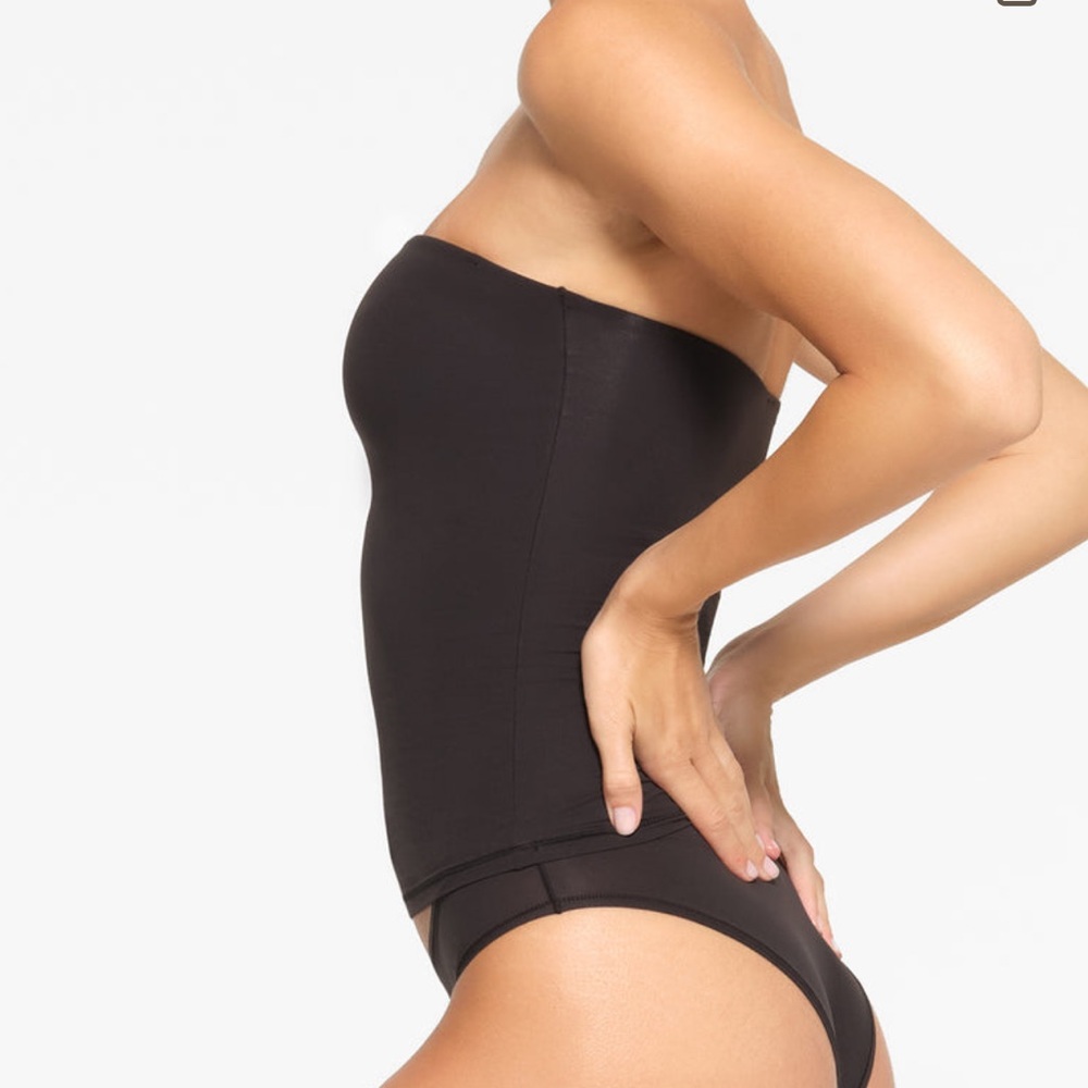 SKIMS NWT Fits Everybody Tube Top - Onyx - Picture 4 of 4